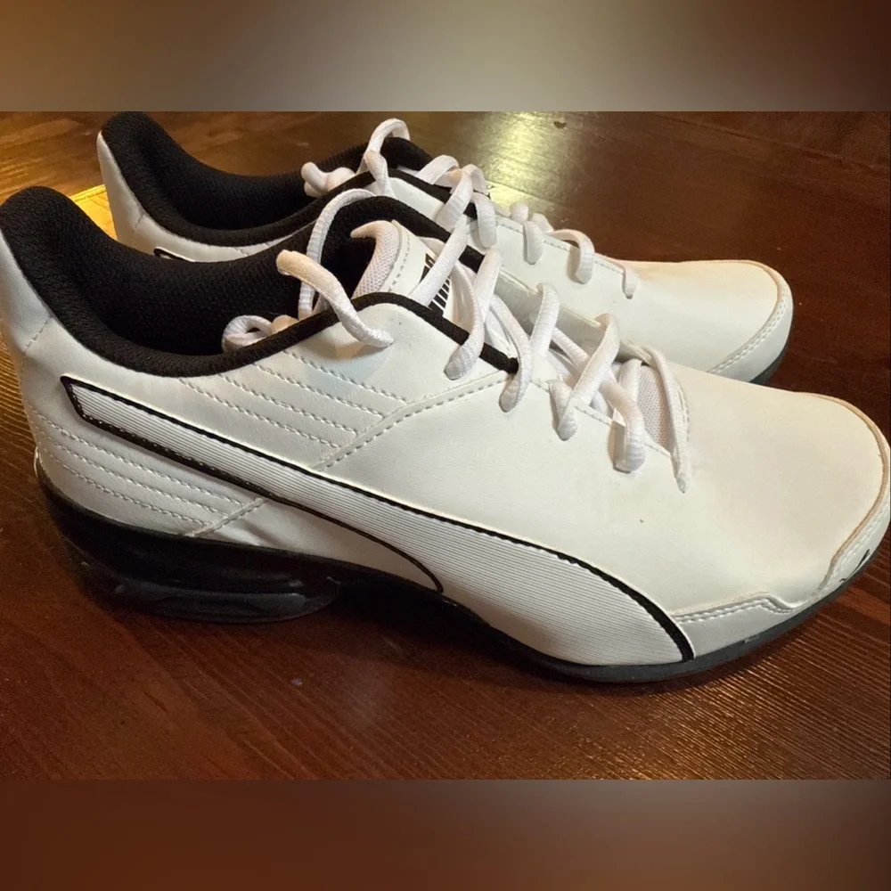 Puma Super Levitate Running‎ Shoes White Black 19097401 Men 8